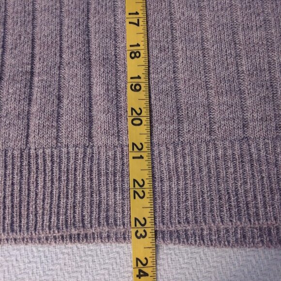 Vintage Sweater Vest Eclectic Grandpa Brown M/L Streetwear 70s 80s Ribbed Knit - Picture 10 of 10